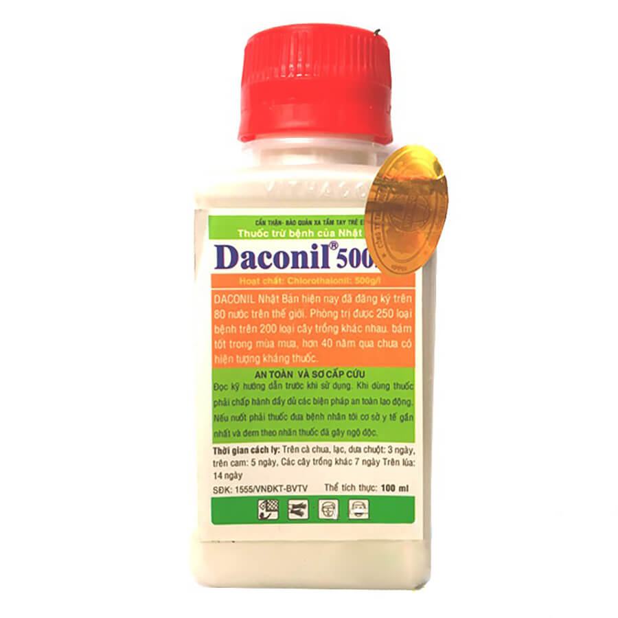 Daconil 500SC - Thuốc đặc trị bệnh thán thư, đốm lá