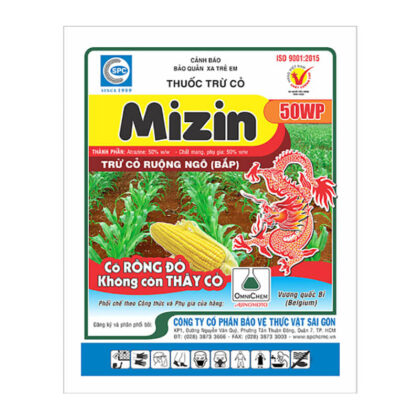 Mizin 50WP (400ml) - Thuốc diệt cỏ